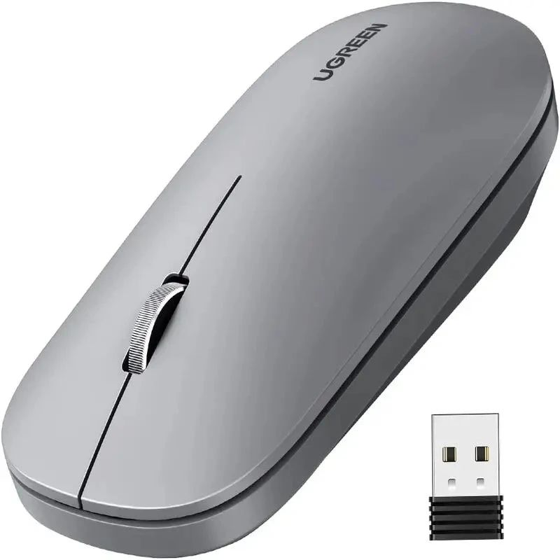 Мышь Ugreen MU001 Wireless Mouse, Grey