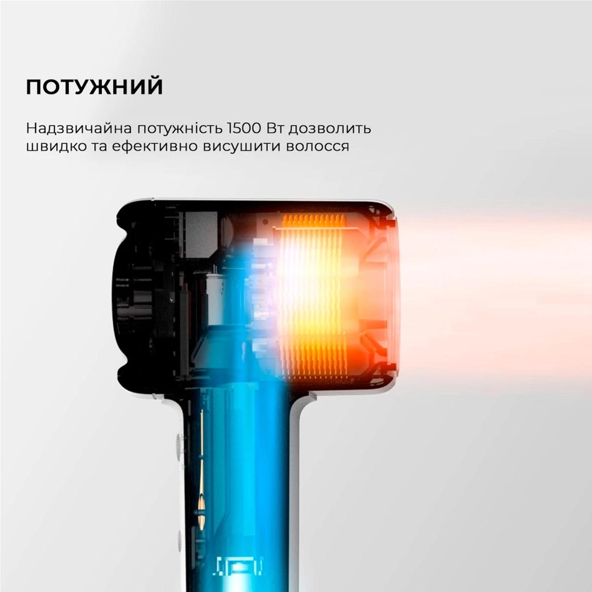 Фен Deerma DEM-CF50W, розовый — 4