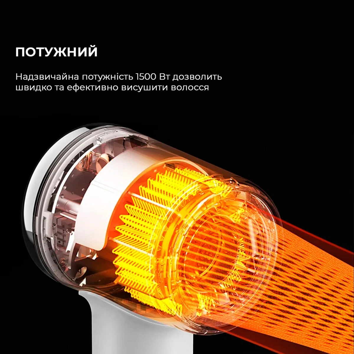 Фен Deerma DEM-CF50W, белый — 4