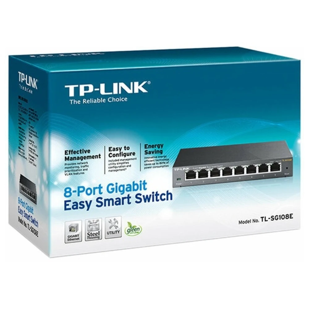 Коммутатор TP-Link TL-SG108E (TL-SG108E) — 4