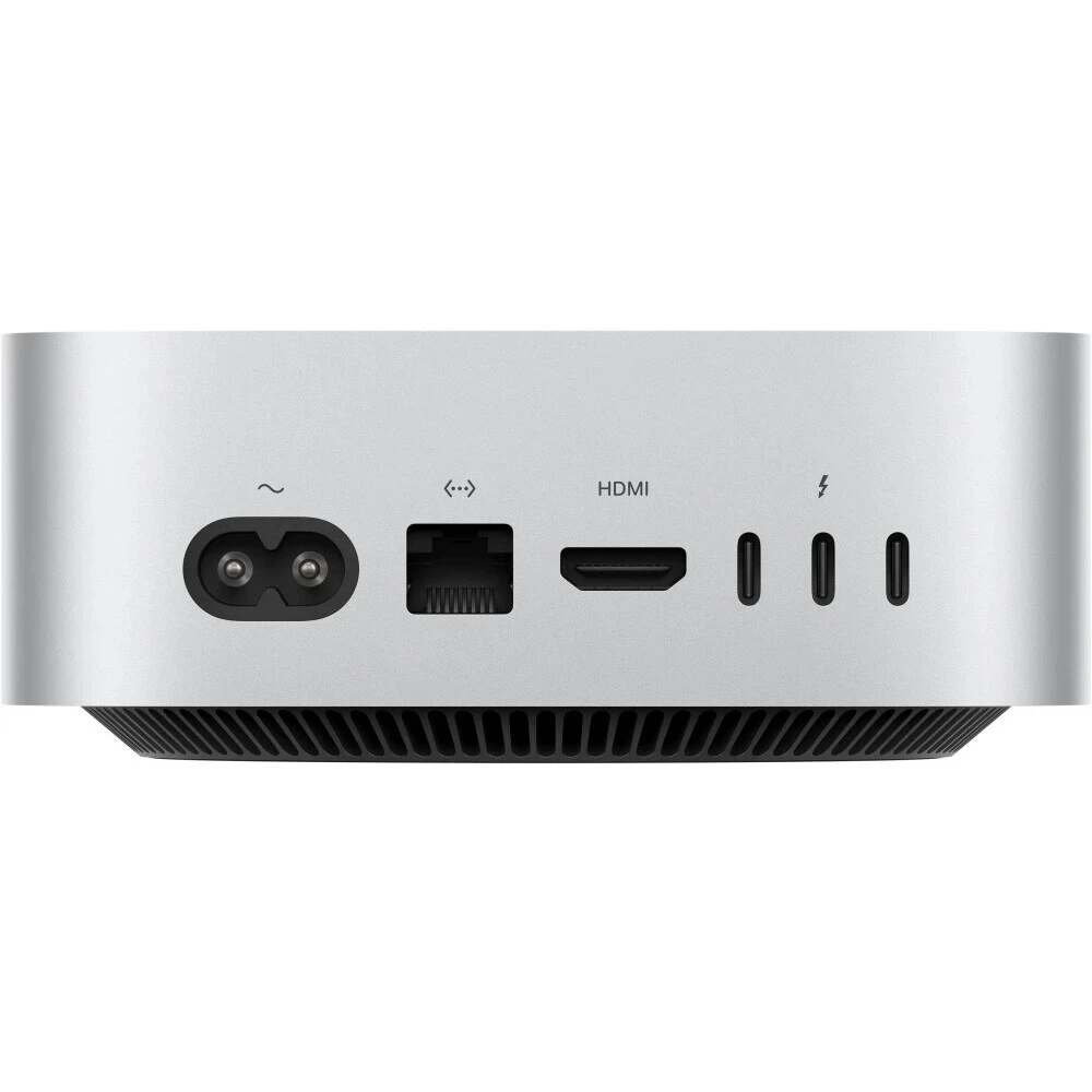 Компьютер Mac mini: Apple M4 chip with 10‑core CPU and 10‑core GPU, 24GB, 512GB SSD,Model A3238 — 2