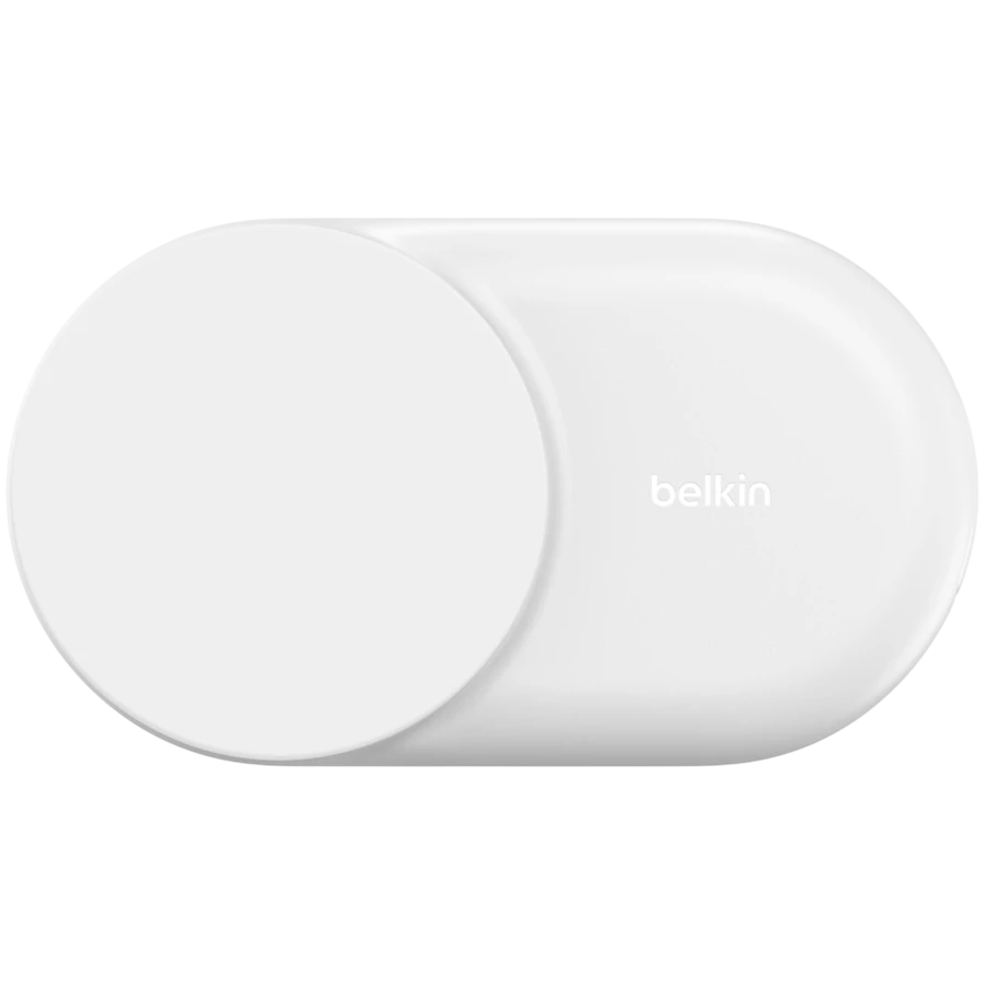 Зарядное устройство BELKIN 25w Qi2 2-IN-1 Foldable Charger, White — 4
