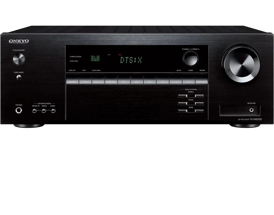 Onkyo TX-NR5100 7.2-Channel 8K AV Receiver,Black — 2