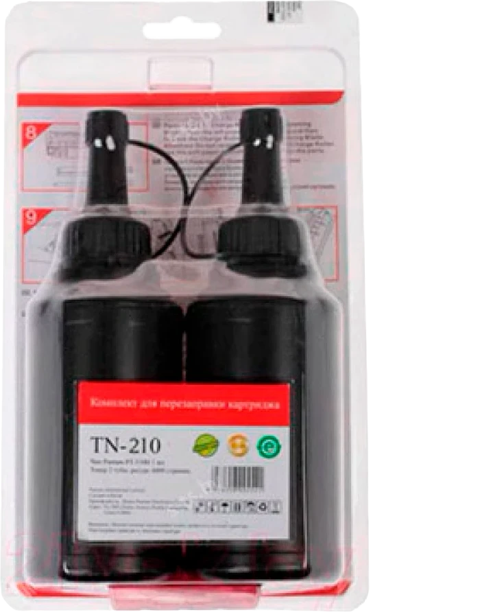 Тонер-картридж Pantum TN-210 refill kit (2 chips + 2 bottles of toner powder), 3200 Pages (use for PC-211/PC-211EV cartridge)