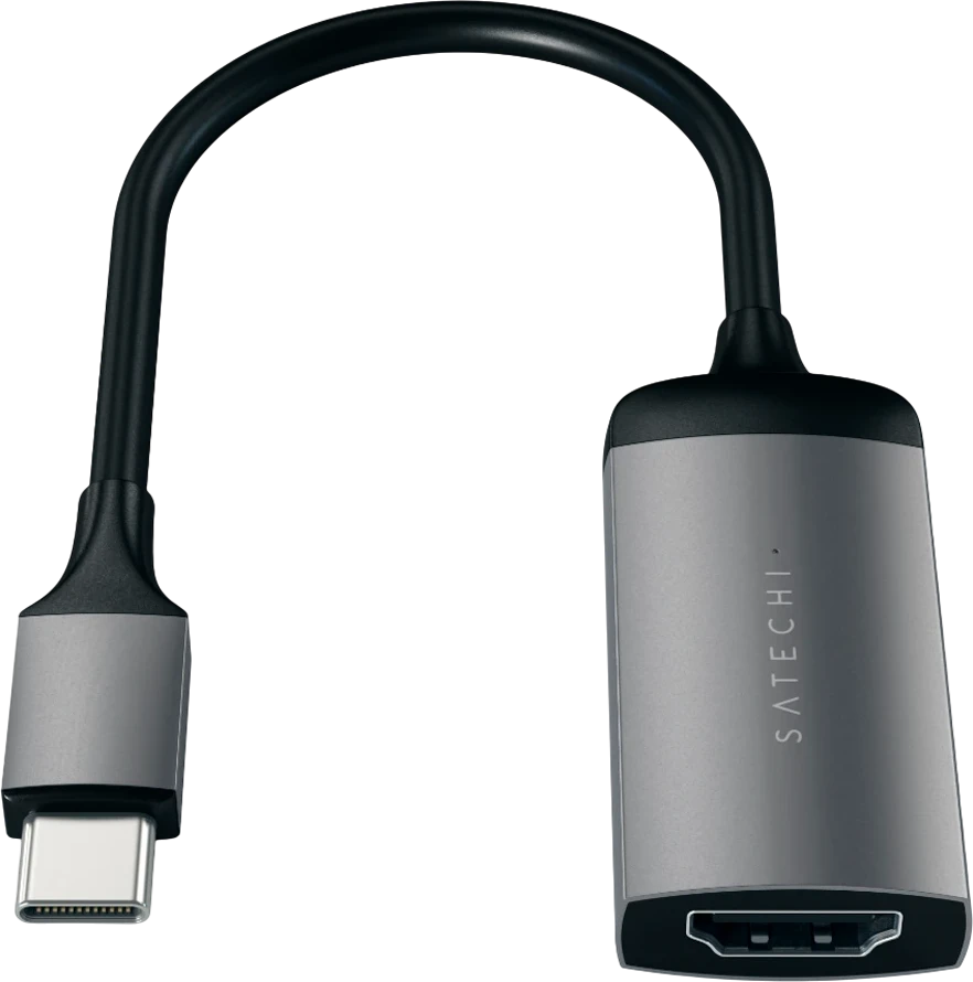 Адаптер SATECHI Aluminum Type-C to HDMI Adapter 4K 60Hz Space Gray