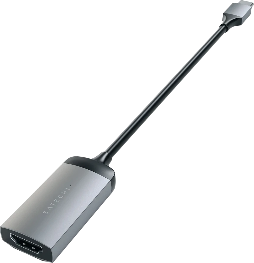 Адаптер SATECHI Aluminum Type-C to HDMI Adapter 4K 60Hz Space Gray — 3