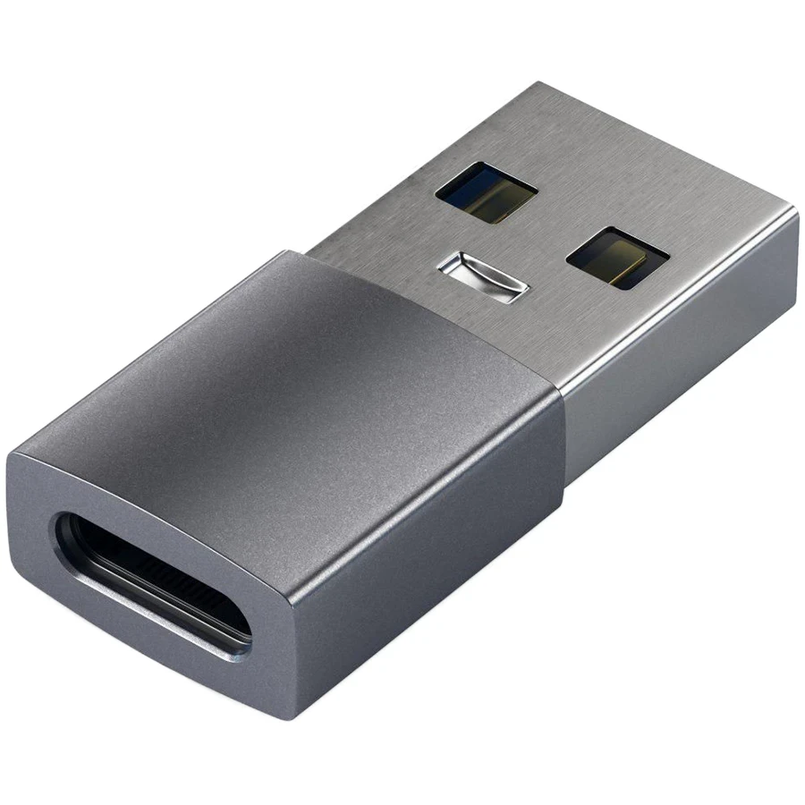 Адаптер SATECHI Type-A to Type-C Adapter -Space Gray