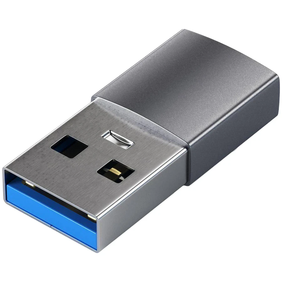 Адаптер SATECHI Type-A to Type-C Adapter -Space Gray — 2