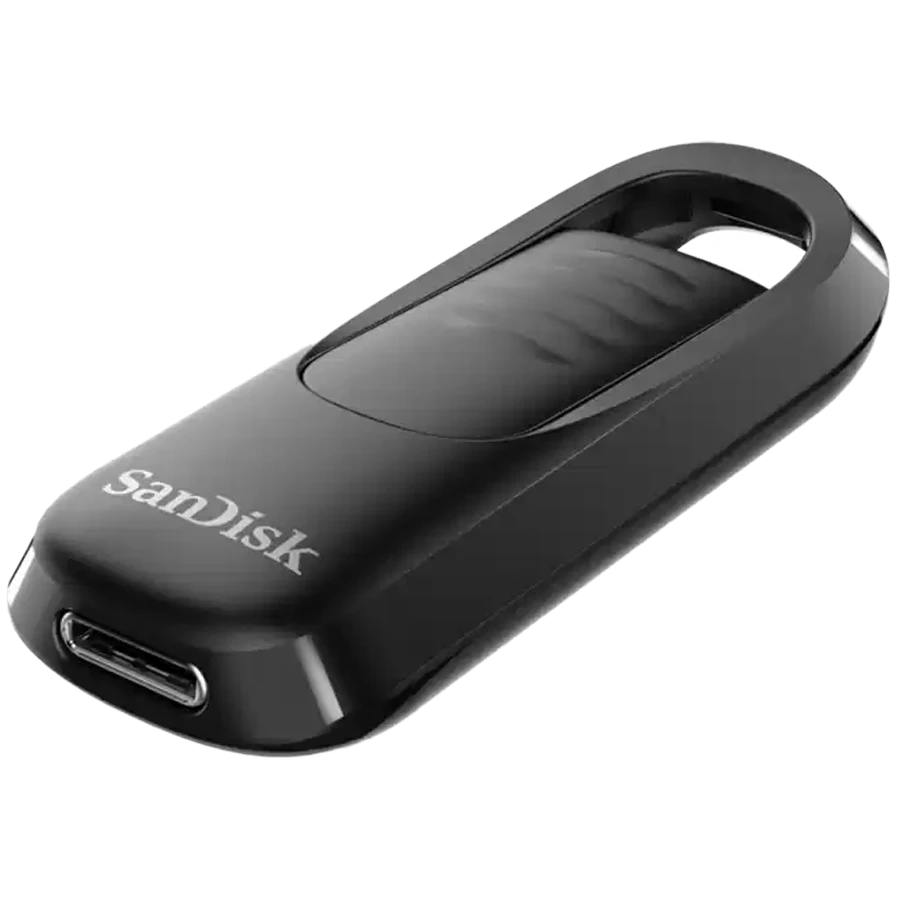 USB-флешка SANDISK Ultra Slider USB Type-C Flash Drive, 64GB USB 3.2 Gen 1 Performance with a Retractable Connector — 3