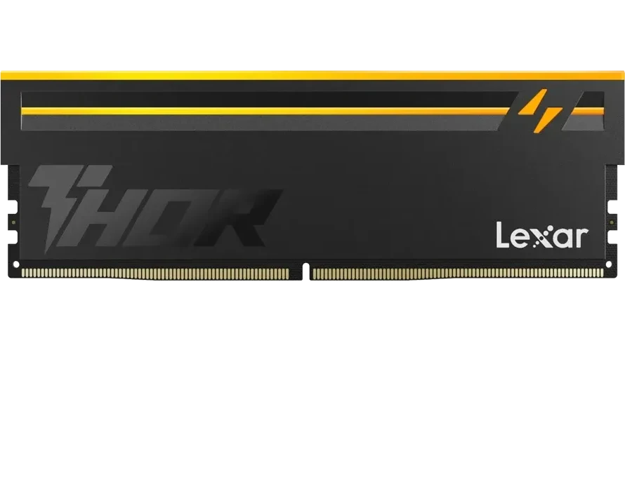 Оперативная память Lexar THOR 2.0 16GB DDR5 6000 CL36 1.3V Memory with heatsink and RGB lighting, Black Color, Single pack