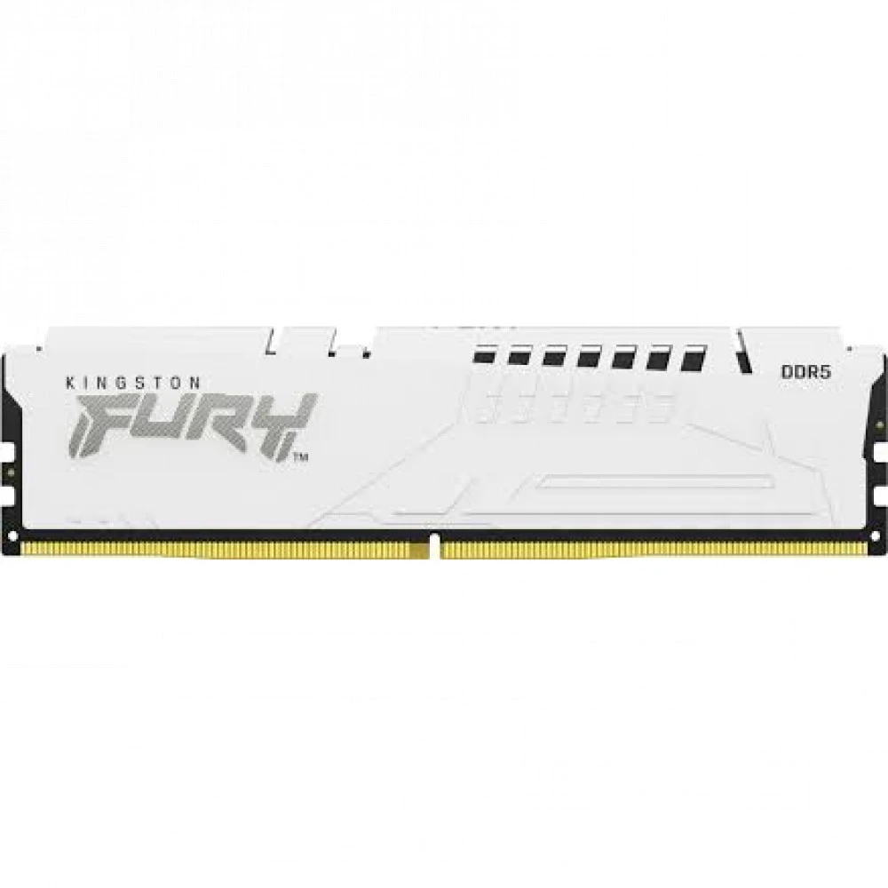 Оперативная память Kingston 16GB 6000MT/s DDR5 CL36 DIMM FURY Beast White EXPO, EAN: 740617345865