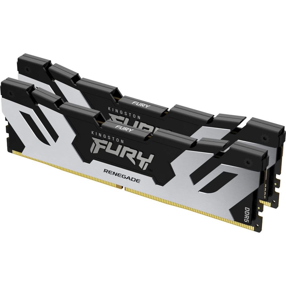 Оперативная память Kingston 96GB 6000MT/s DDR5 CL32 DIMM (Kit of 2) FURY Renegade Silver XMP — 2