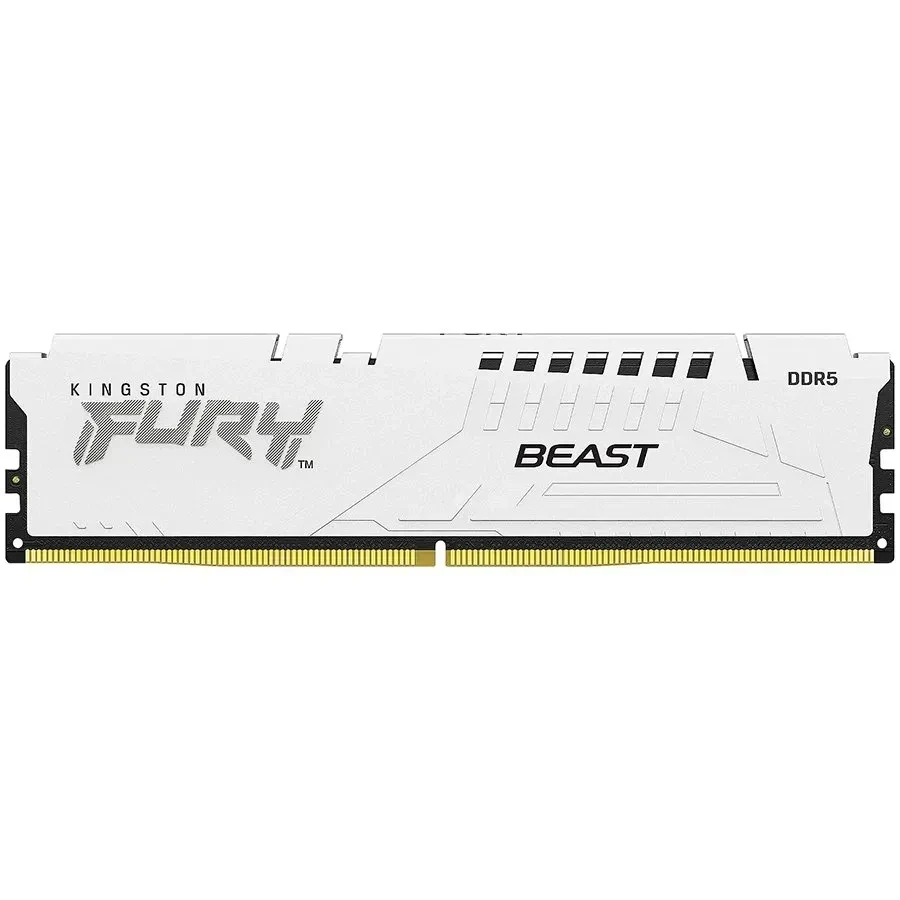 Оперативная память Kingston 32GB 5600MT/s DDR5 CL36 DIMM FURY Beast White EXPO