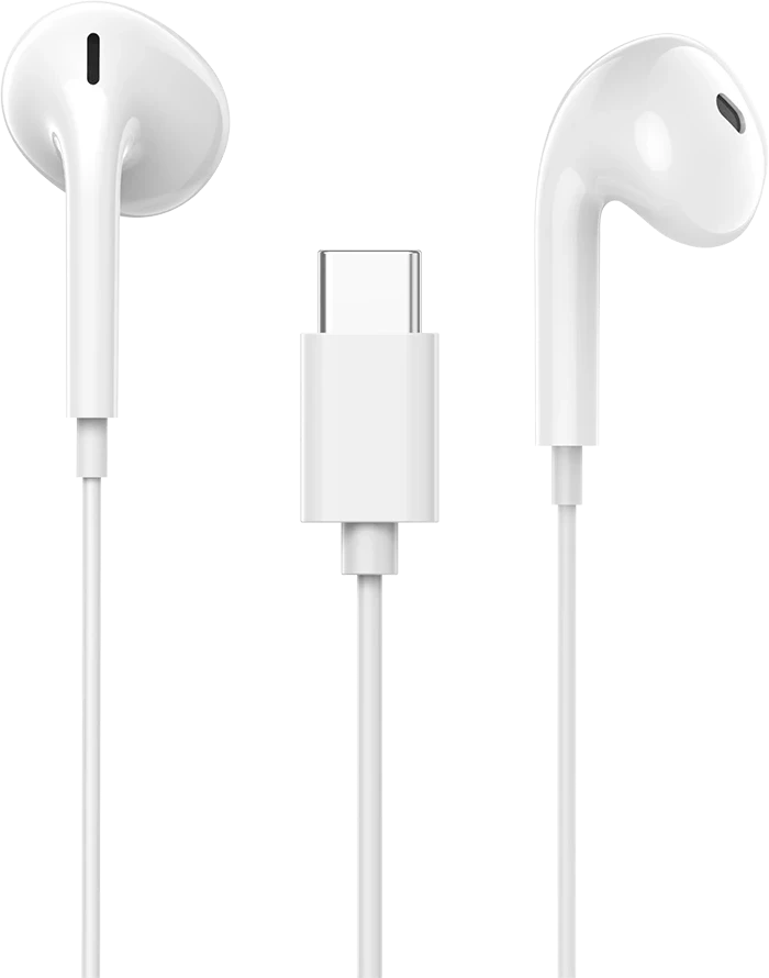 Наушники CANYON headphones SEP-6 TYPE-C HiRes sound White