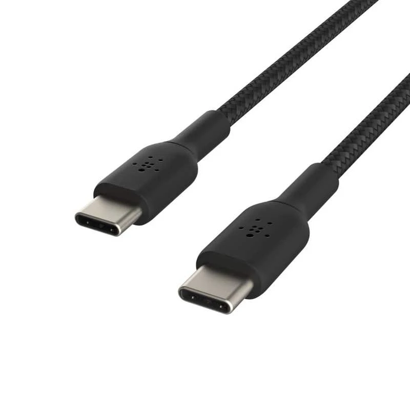 Кабель BELKIN USB-C to USB-C Cable Braided, 1M, Black