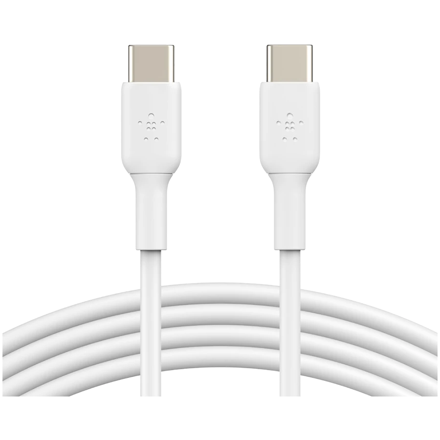 Кабель BELKIN USB-C to USB-C Cable, 2M, White