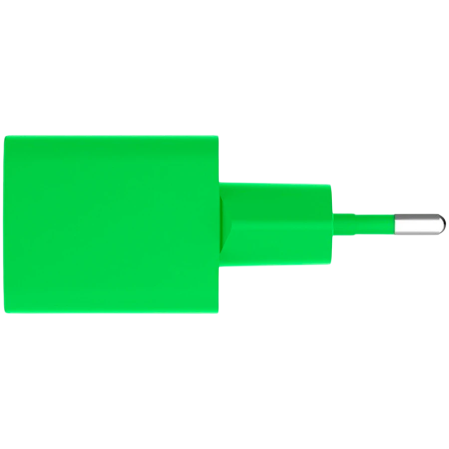 Зарядное устройство ttec SmartCharger GAN 45W PD Travel Fast Charger + USB-C - USB-C 3A Cable Neon Green — 4