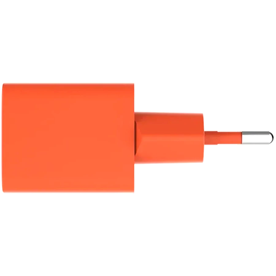 Зарядное устройство ttec SmartCharger GAN 45W PD Travel Fast Charger + USB-C - USB-C 3A Cable Neon Orange — 4