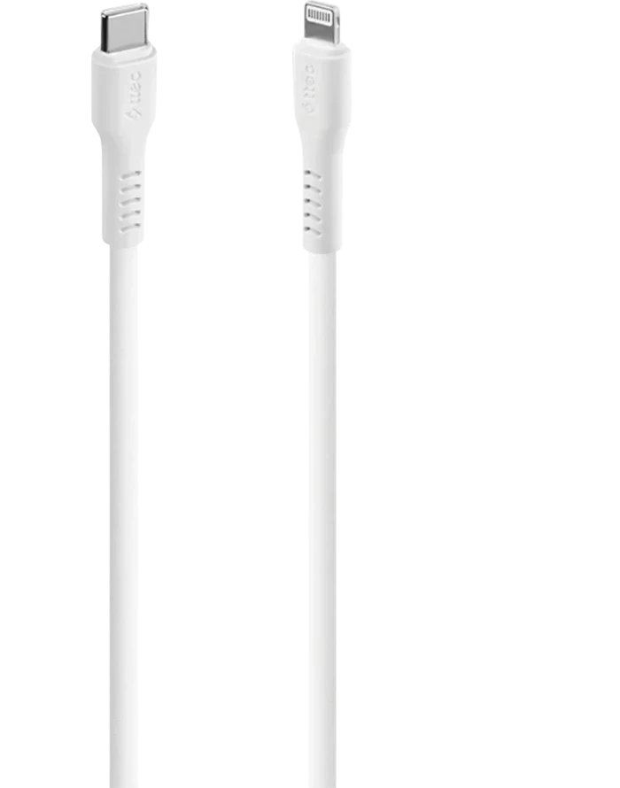 Кабель ttec USB-C - Lightning Charge/Data Cable 120cm White
