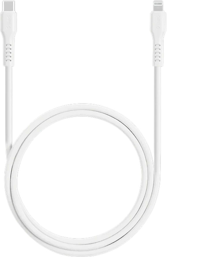 Кабель ttec USB-C - Lightning Charge/Data Cable 120cm White — 2