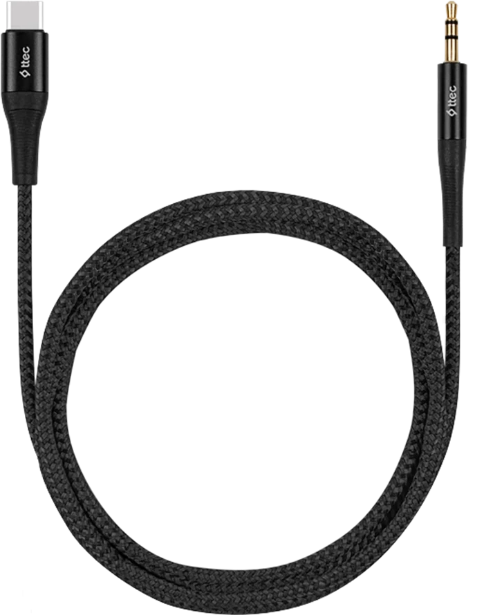 Кабель ttec Aux - USB-C Cable100cm Siyah