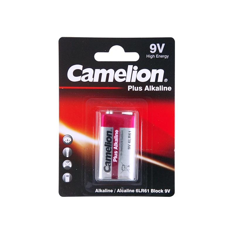 Батарейка CAMELION Plus Alkaline 6LR61-BP1