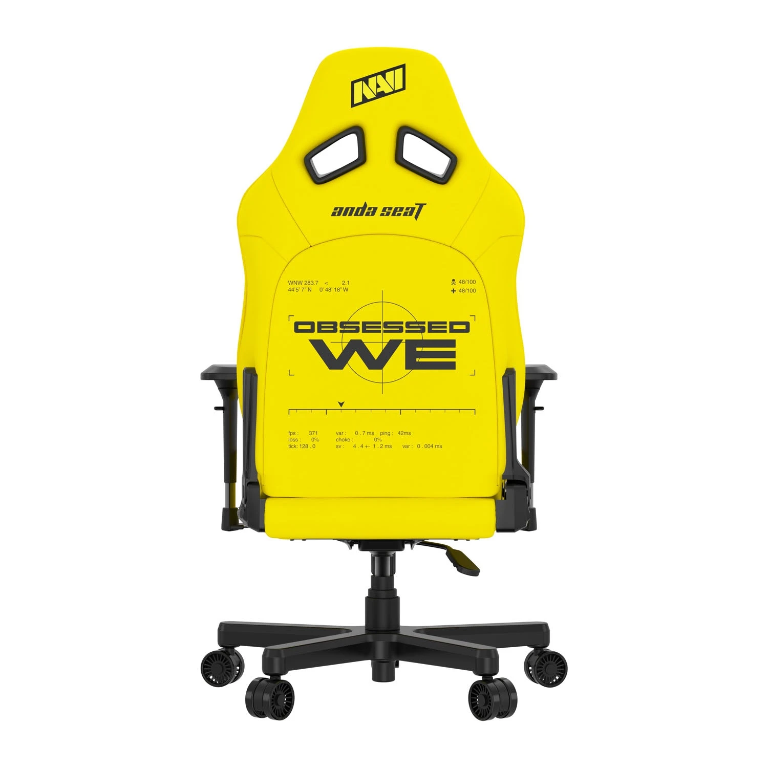 Игровое кресло AndaSeat NAVI Edition Yellow — 3