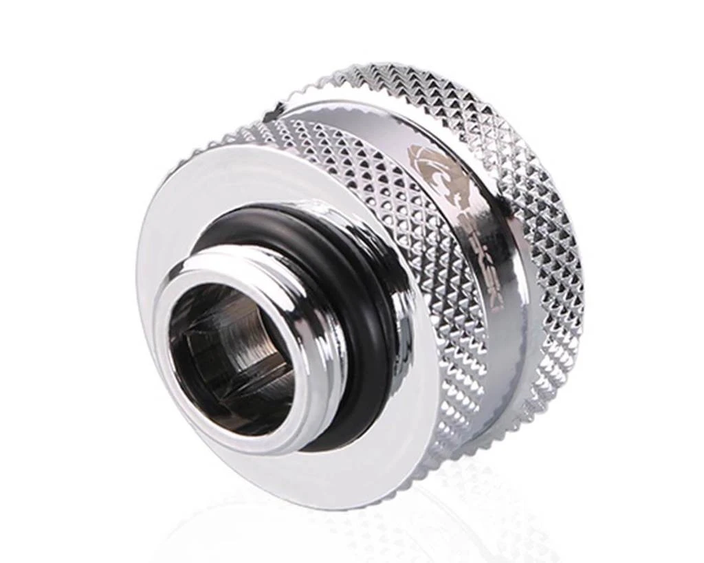 Фитинг 16ММ Bykski B-HTJV2-L16 Silver <для соединения акриловых трубок 16ММ>