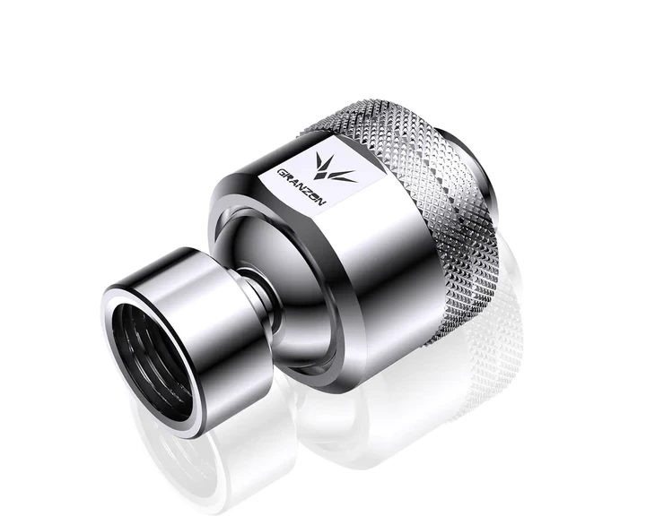Система жидкостного охлаждения Granzon G 1/4in. Male to Female Multi Directional Free Rotary Elbow Fitting (GD-X) Silver