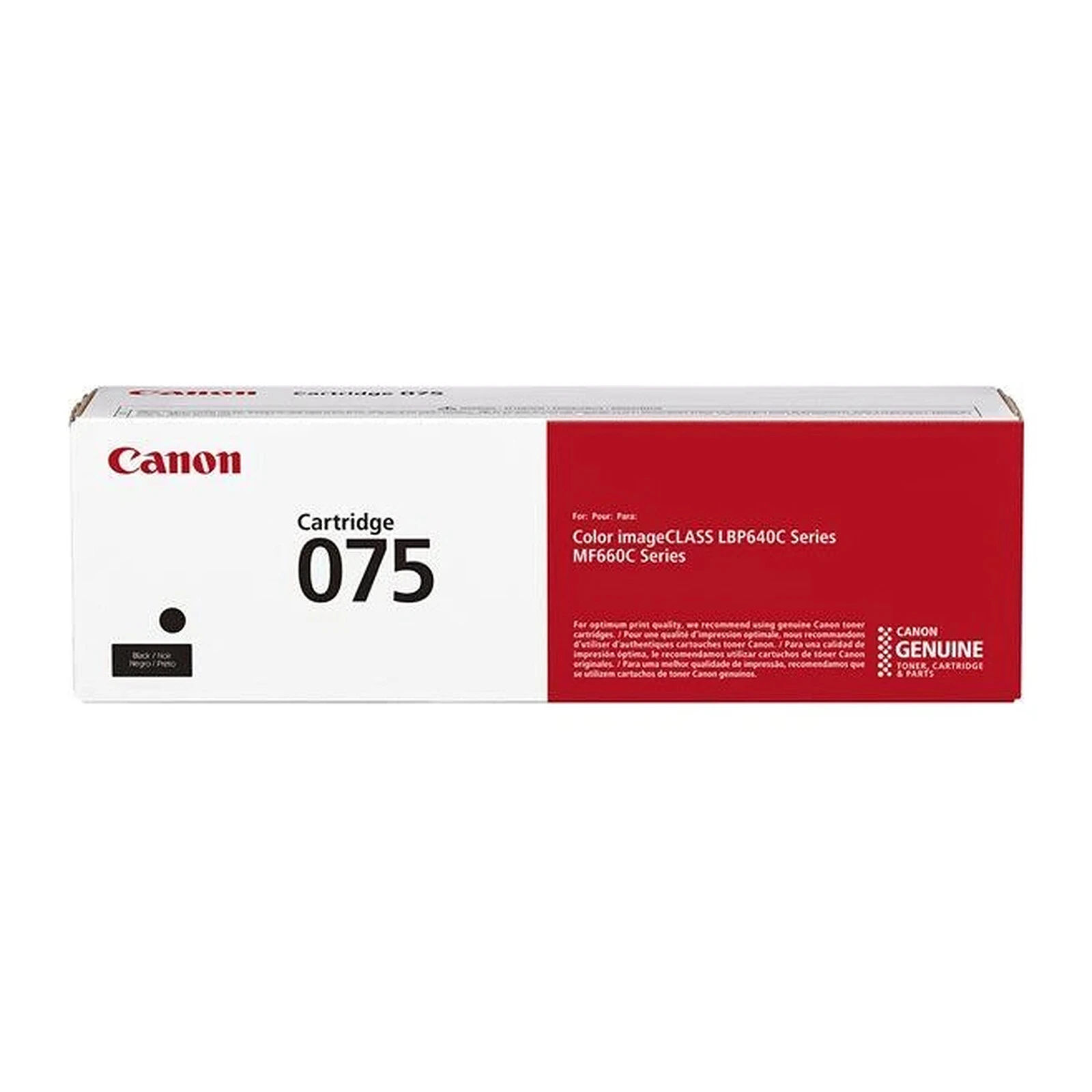 Тонер-картридж Canon Cartridge 075 BK (6365C002AA)