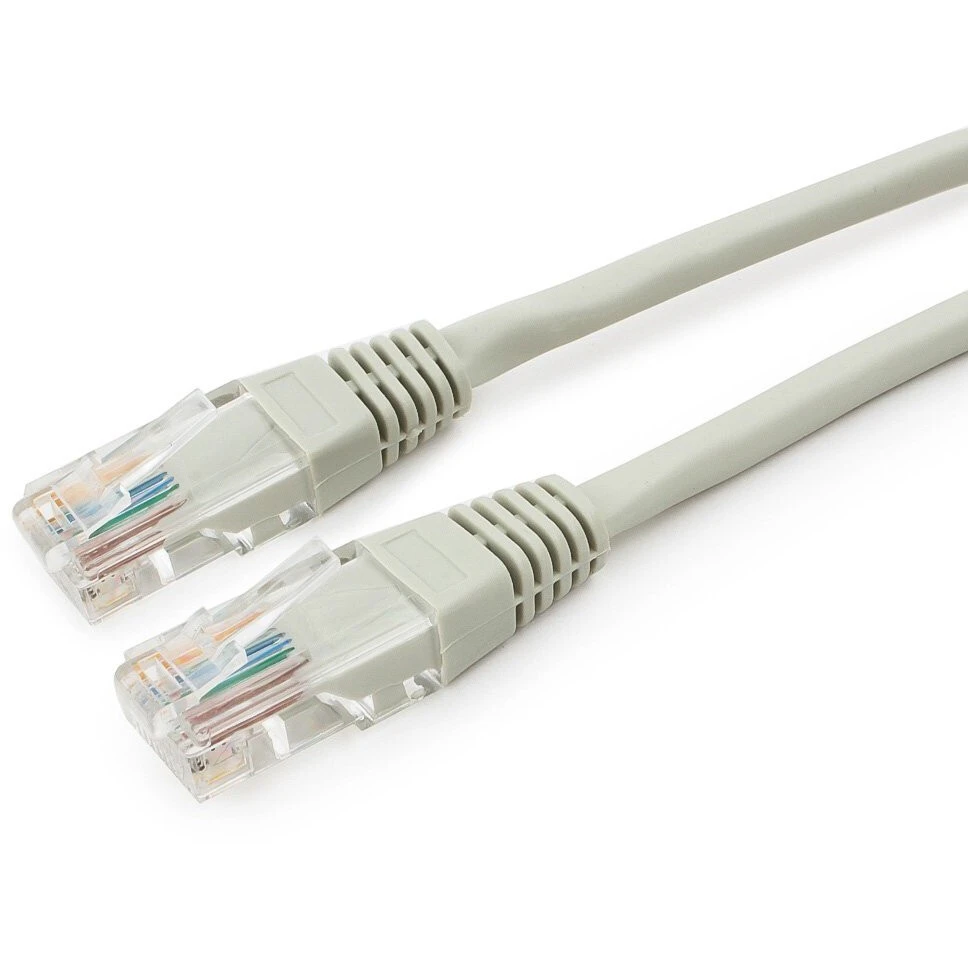 Patch cord RJ-45 5е cat Cablexpert PP30-1M, UTP, 1m, Grey