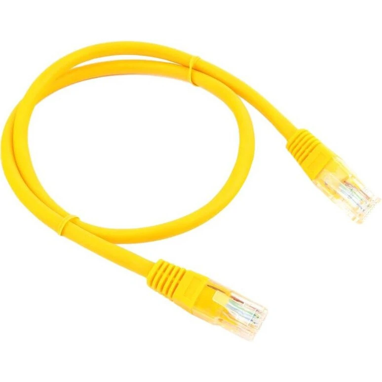 Patch cord RJ-45 5е cat Cablexpert PP10-3M/Y, UTP, 3m, Yellow