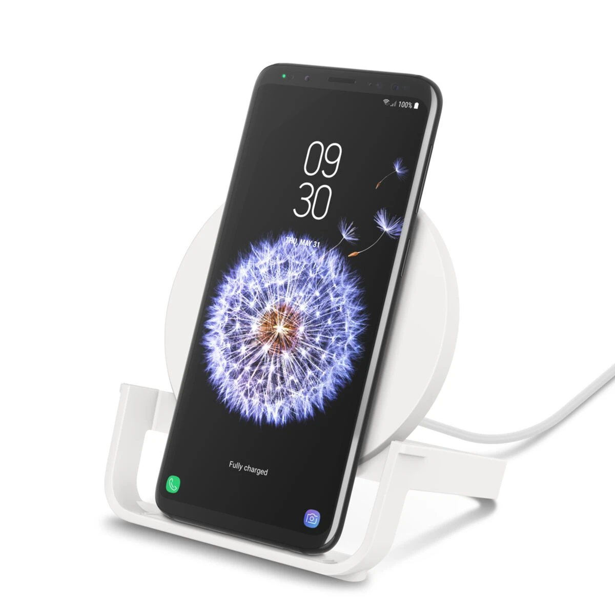 Беспроводная зарядная подставка Belkin 10W белая