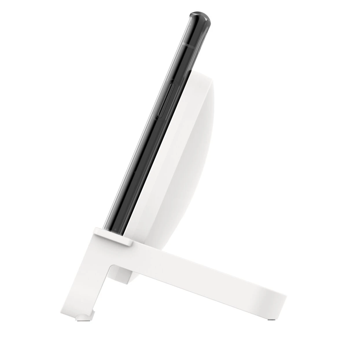 Беспроводная зарядная подставка Belkin 10W белая — 3