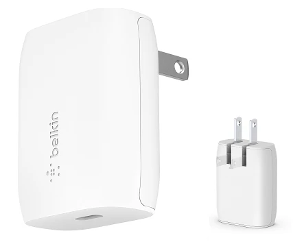 Сетевое зарядное устройство Belkin USB-C PD 20W белое