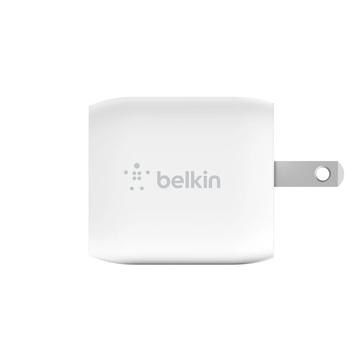 Сетевое зарядное устройство Belkin Dual USB-C GaN PPS 45W белое — 2