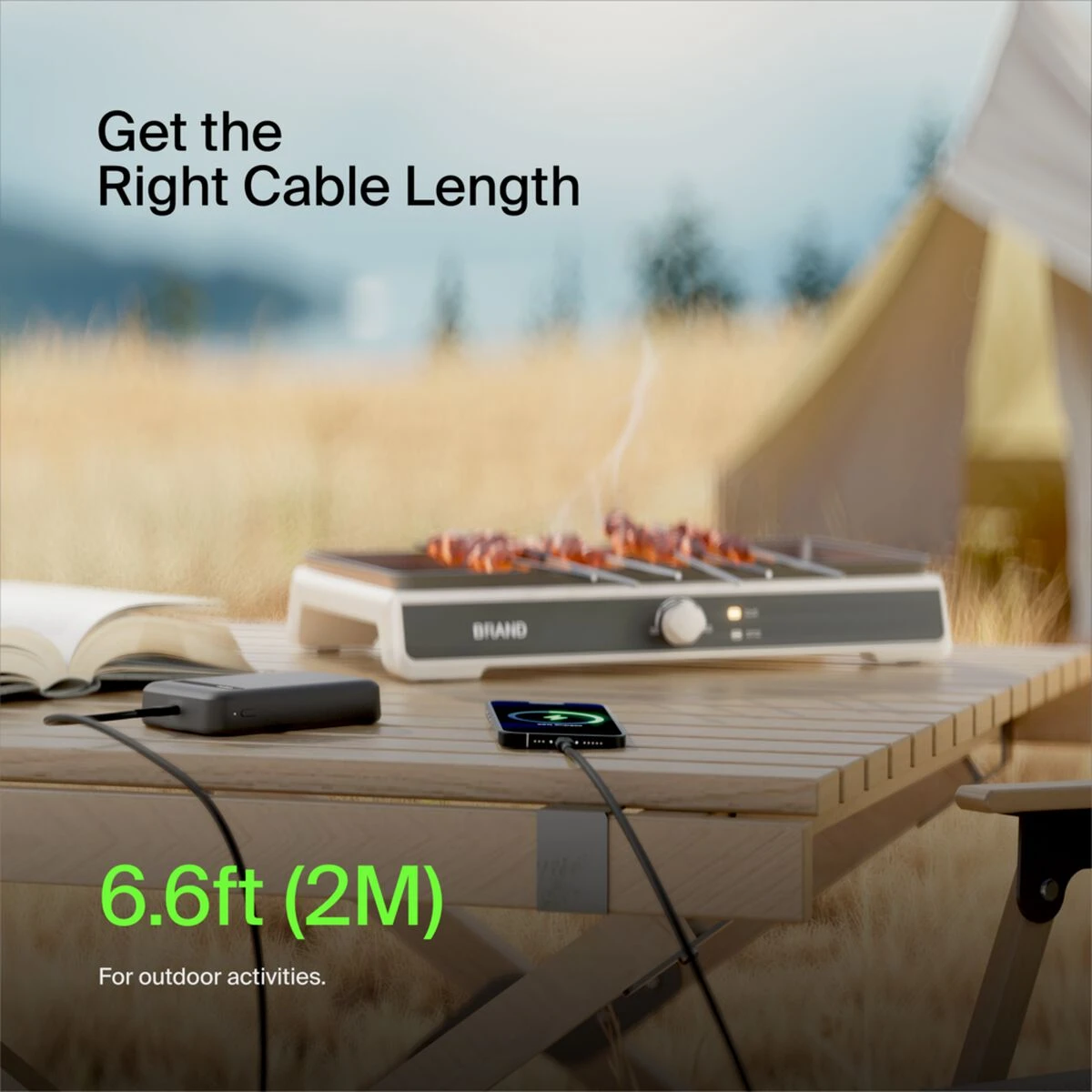 Кабель Belkin USB-A – USB-C, 2 м, чёрный — 2