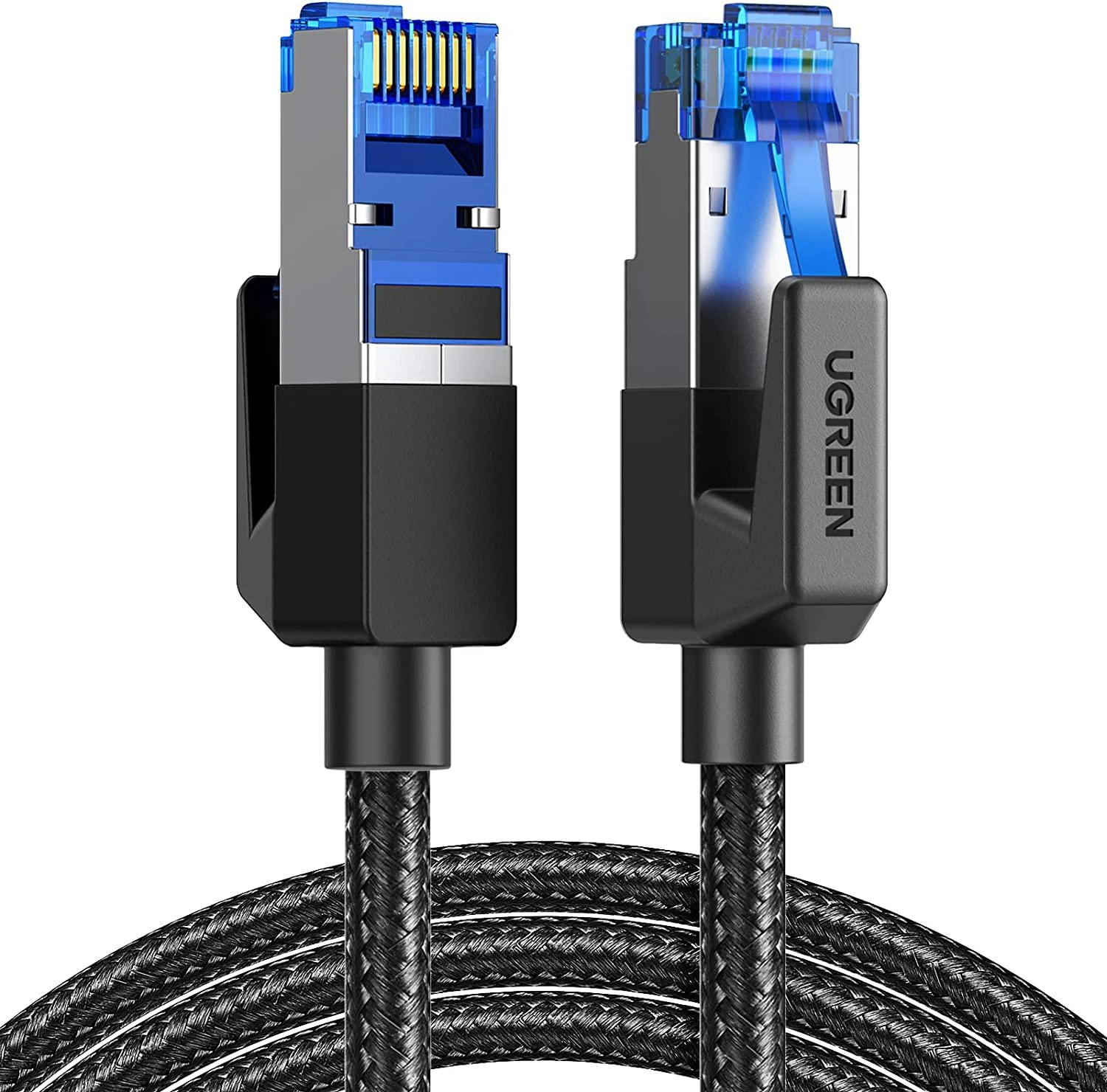 Патч-корд FTP Ugreen NW153 кат. 8, 5м, черный