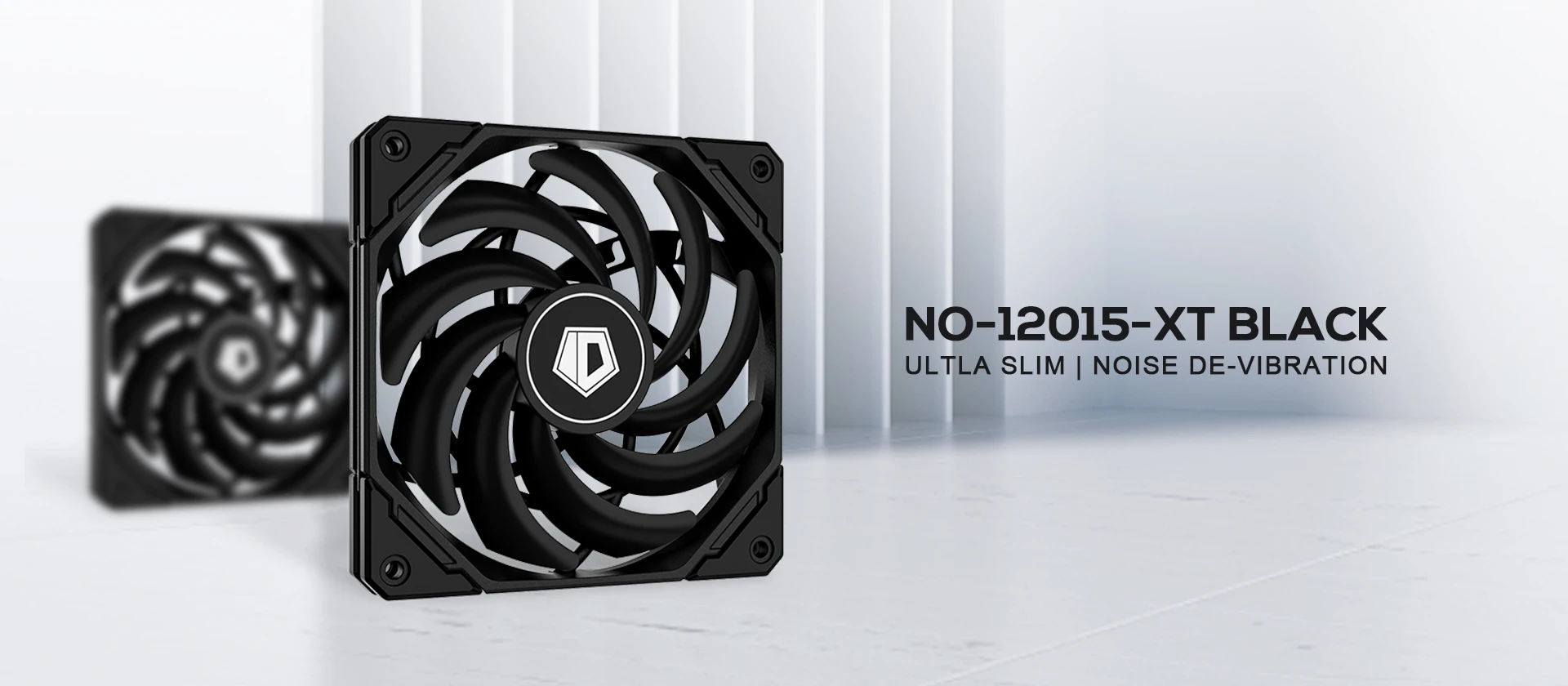 Вентилятор для корпуса ID-Cooling NO-12015-XT, 12cm, 4pin, 500-2000rpm, 54.6CFM, 31.2dB, Black-Gray