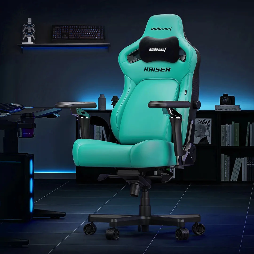 Игровое кресло AndaSeat Kaiser 4 XL, голубое — 2