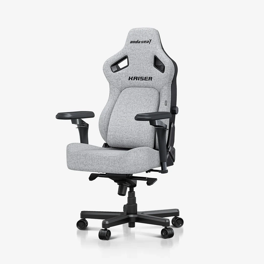 Игровое кресло AndaSeat Kaiser 4 XL, серое (ткань)