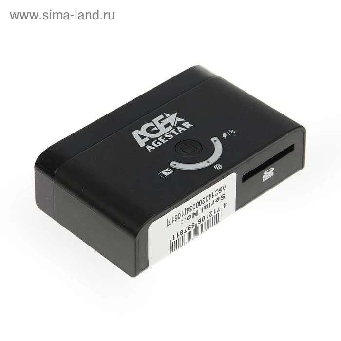 Портативный маршрутизатор Agestar WPRS1, Wi-Fi 802.11b/g/n, USB, SD/TF