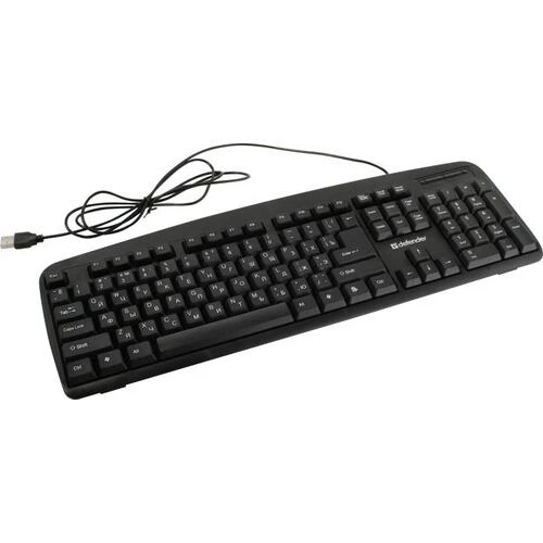 Клавиатура Defender Office HB-910, Black, Wired, USB