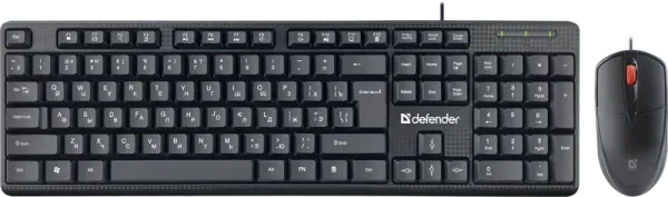 Клавиатура Defender Line C-511, USB + мышь, Eng/Ru