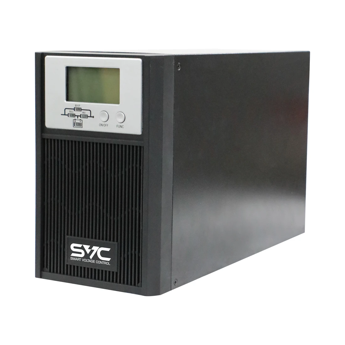 ИБП SVC PTS-2KLN-LCD, 2000VA/2000Вт, Online, LCD, USB, RS-232, 4xSchuko, Чёрный