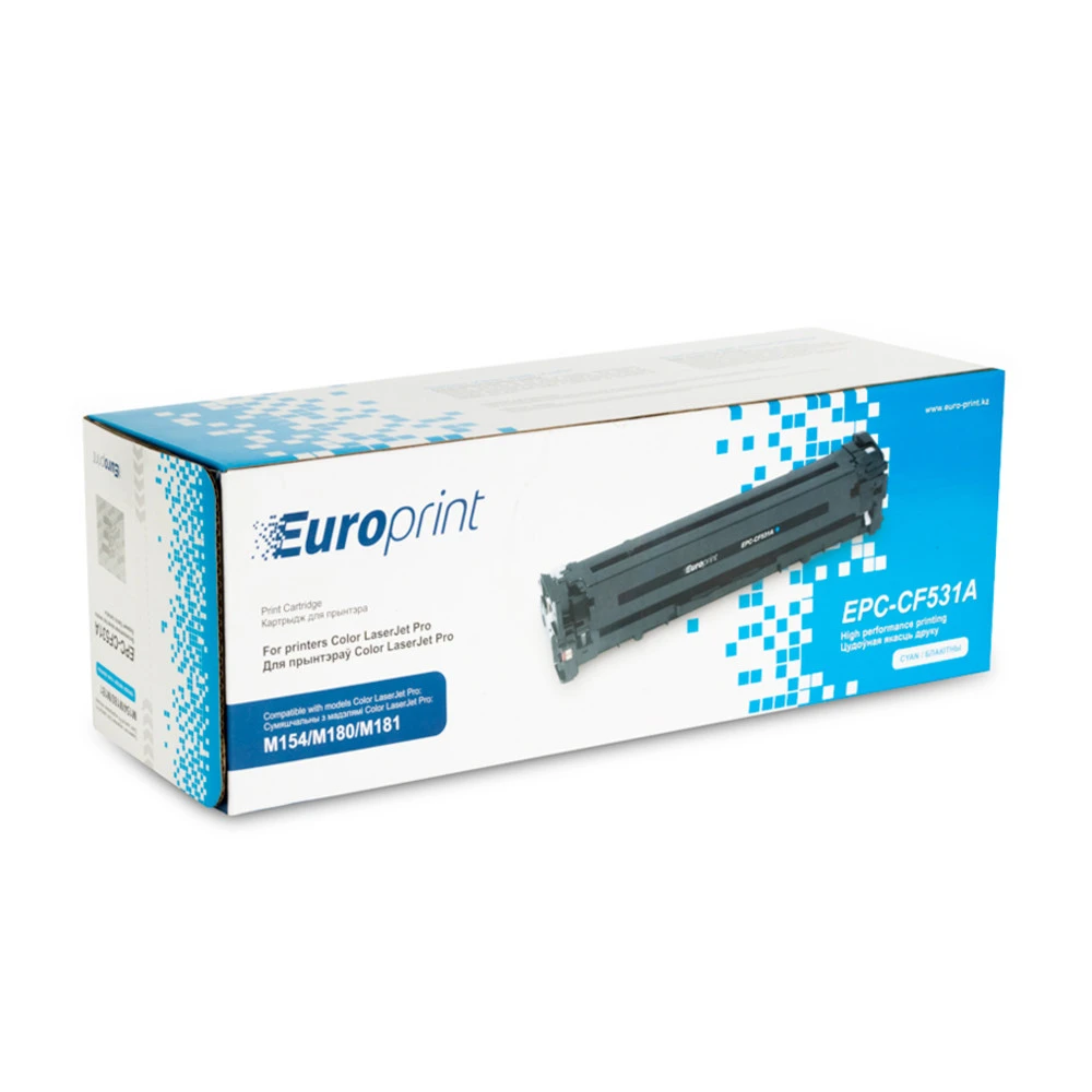 Картридж Europrint EPC-CF531A синий, 900 стр. — 3
