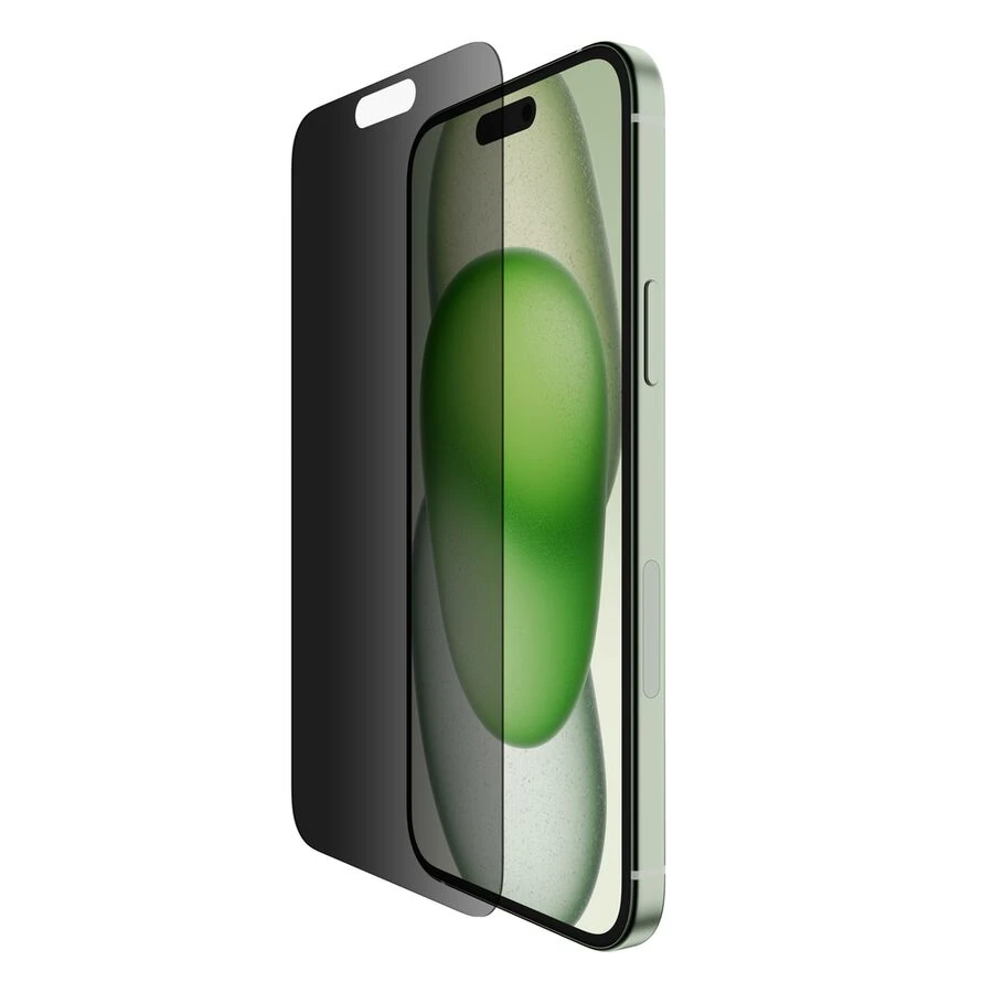 Защитное стекло Belkin ScreenForce Pro TemperedGlass Privacy для iPhone 15 Plus / iPhone 14 Pro Max (OVA148zz)