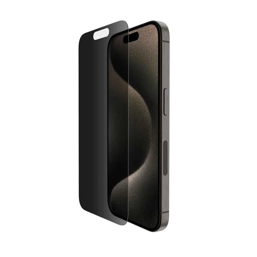 Защитное стекло Belkin ScreenForce Pro TemperedGlass Privacy для iPhone 15 Pro (OVA149zz)