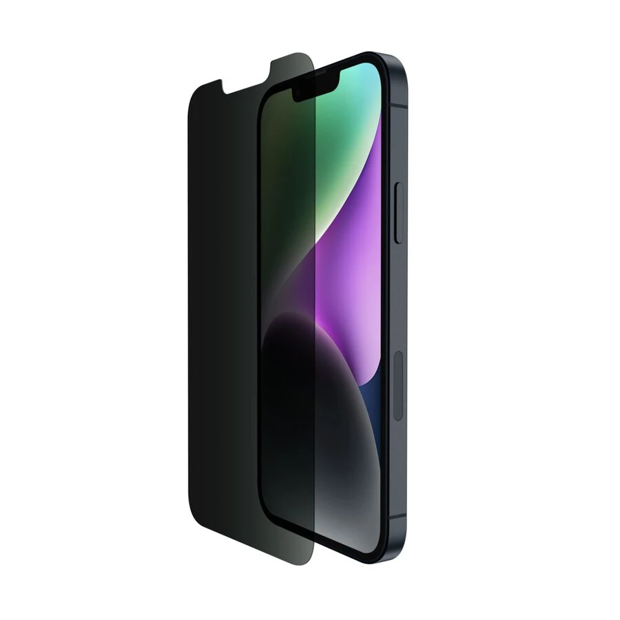 Защитное стекло Belkin ScreenForce TemperedGlass Privacy для iPhone 14 / iPhone 13 / iPhone 13 Pro (OVA081zz)