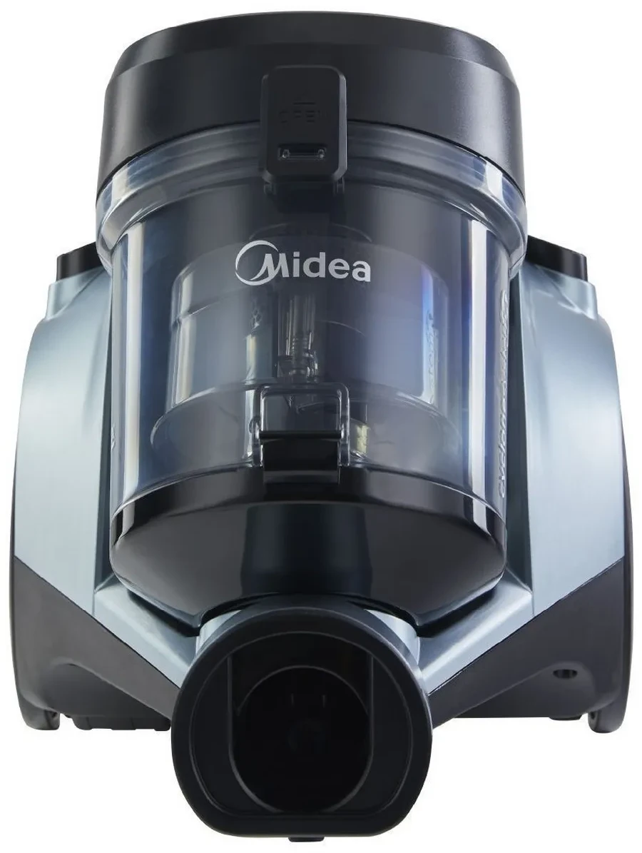 Пылесос Midea MC08MEBU, контейнерный, 1800Вт, мощность всасывания 200Вт, HEPA, синий